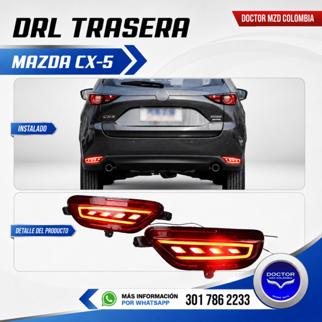 DRL CX-5 REAR SEGUNDA SERIE - Imagen 2