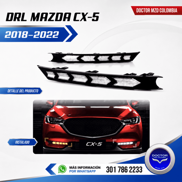 DRL MAZDA CX-5 REAR SEGUNDA SERIE - Imagen 2
