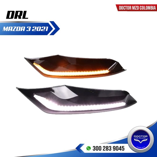 DRL MAZDA 3 DELANTERA SEGUNDA SERIE - Imagen 2