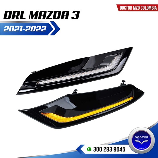 DRL MAZDA 3 DELANTERA SEGUNDA SERIE - Imagen 3