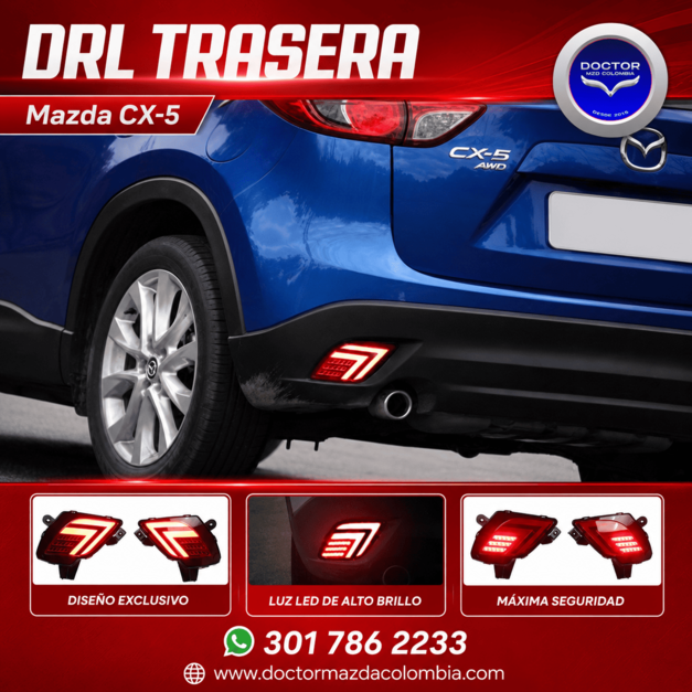 DRL CX-5 REAR PRIMERA SERIE
