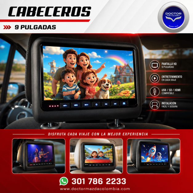 CABECERO 9 PULGADAS