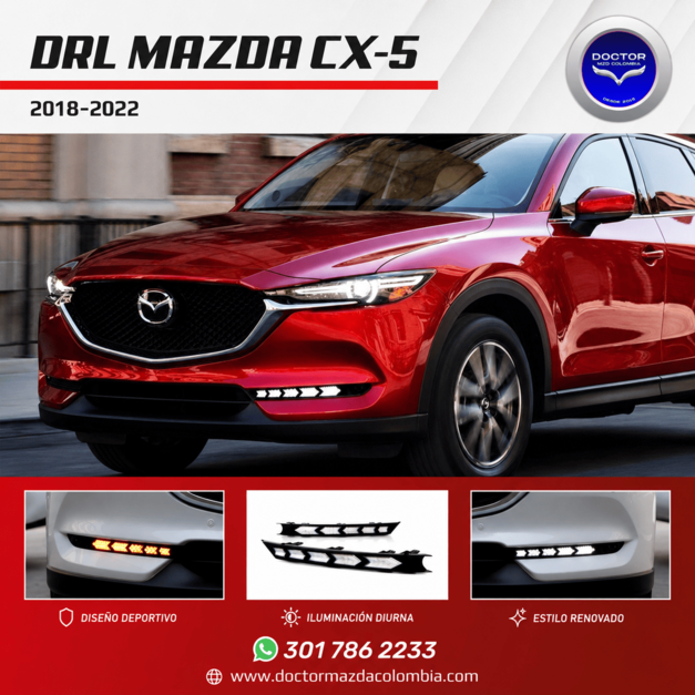 DRL MAZDA CX-5 REAR SEGUNDA SERIE